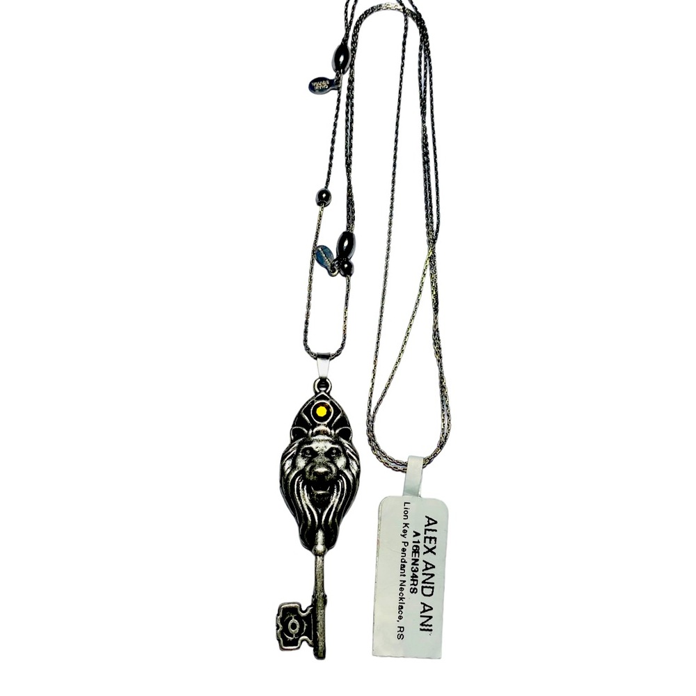 Alex‎ & Ani Lion Key Necklace Adjustable NWT
